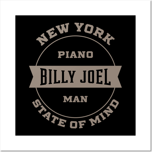 Billy Joel - New York State of Mind Wall Art by Diogo Calheiros